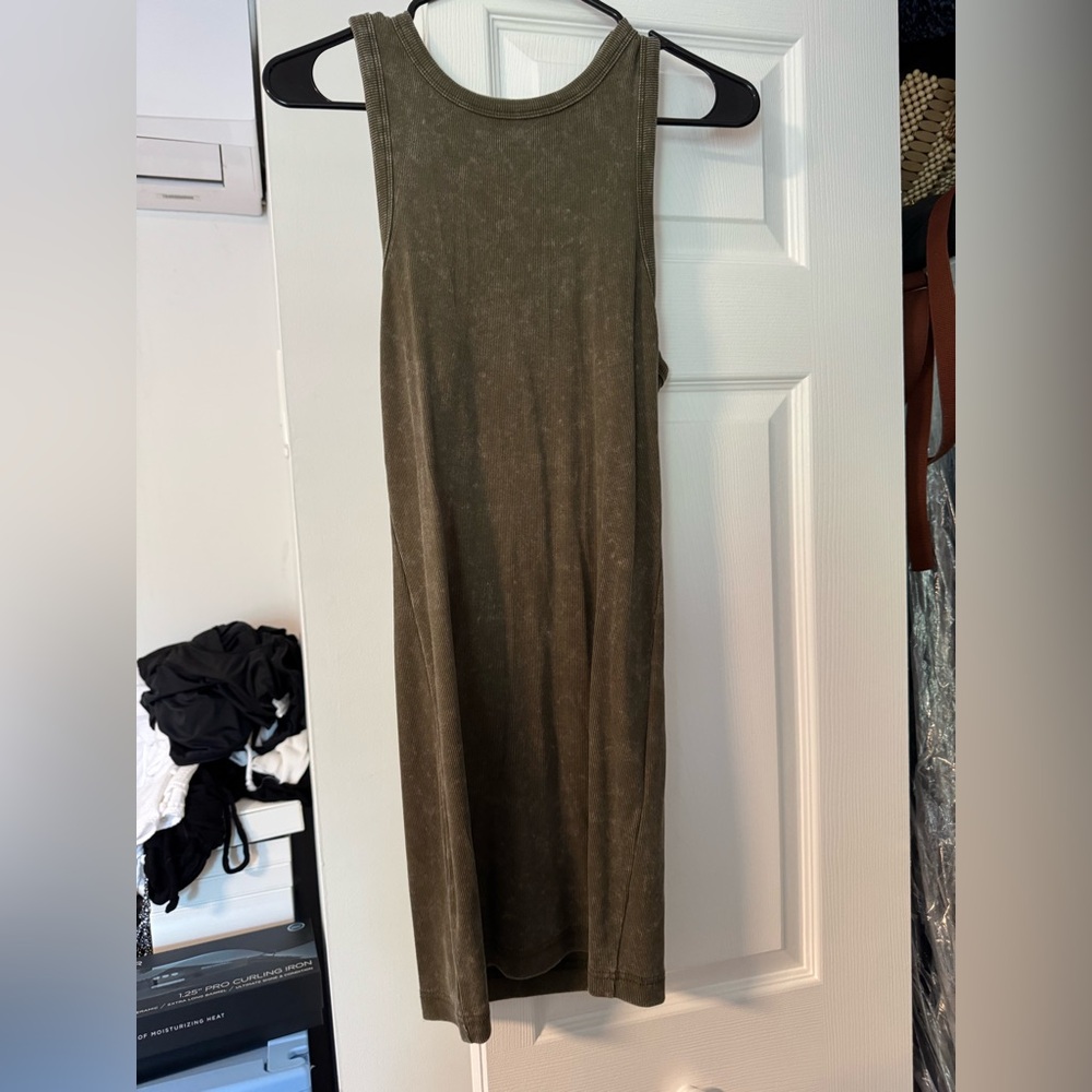 Olive Green Women's Skirt